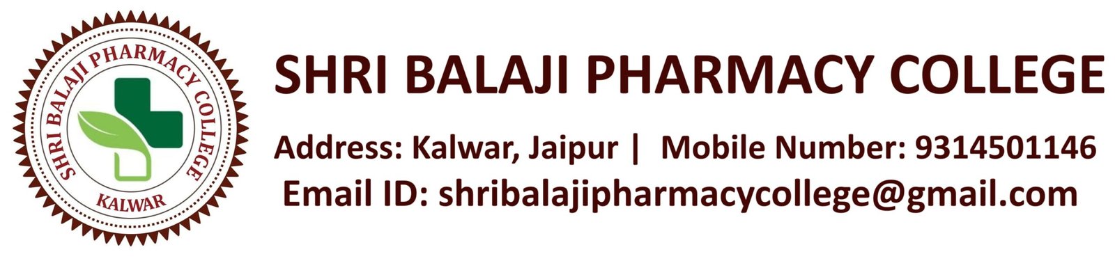 SHRI BALAJI PHARMACY COLLEGE KALWAR JAIPUR